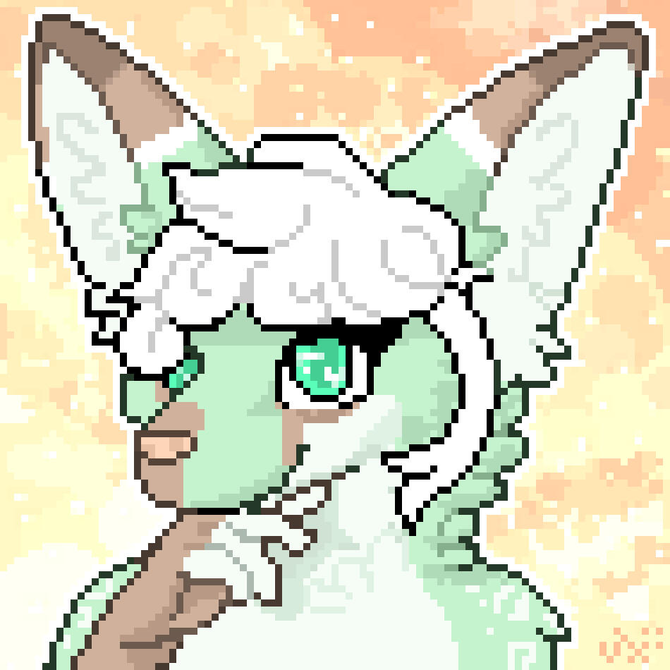 A pixel portrait I created in 2012-2013(?)